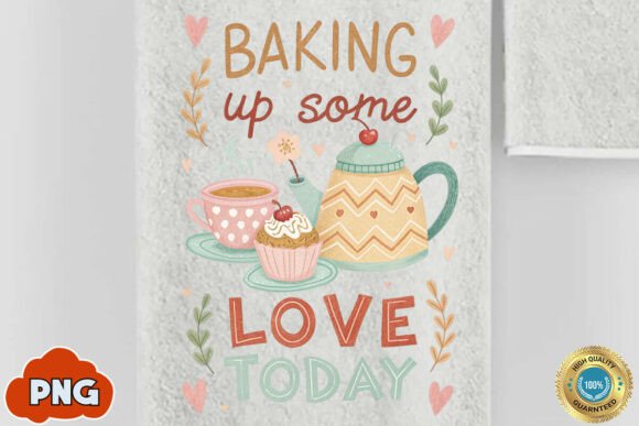 Download Valentine Kitchen Towel PNG Sublimation - Premium Resources